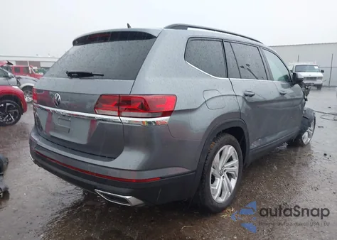 2021 Volkswagen Atlas 2.0T Se W/Technology из США, поврежденный, VIN 1V2JP2CA3MC552448